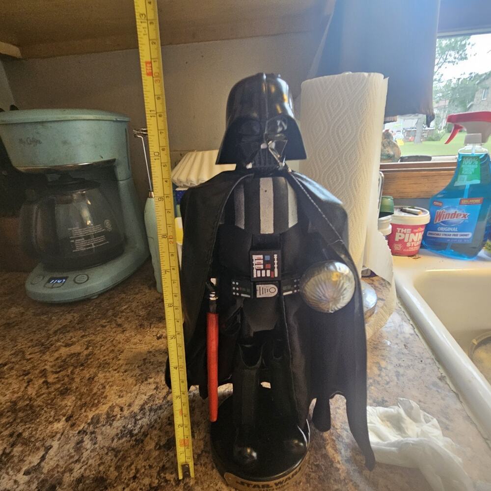 Kurt Adler Star Wars Darth Vader Hollywood Nutcracker 13" SW6163L With Box